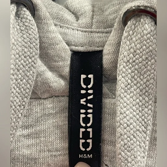 Sweatshirt Dress Long Sleeve Dress for Women Light Gray size S - Picture 4 of 5